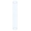Zoo Hardware Art Nouveau fingerplate - Polished Chrome