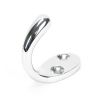 Polished Chrome Celtic Single Robe Hook