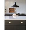 Smooth Copper Frankley Pendant in Elan Black
