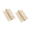 CE7 Mild Steel BB Butt Hinge - Satin Brass