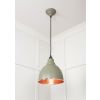 Hammered Copper Brindley Pendant in Tump