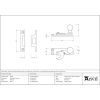 Beeswax Sash Hook Fastener