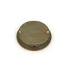 Aged Brass 60mm Plain Round Pull