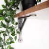 Penny Gallow Shelf Bracket Pewter (Sold in Pairs)