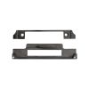 Atlantic Euro Sashlock Rebate Kit for 45mm+ doors - Black Nickel