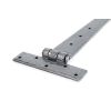 Pewter 15" Penny End T Hinge (pair)