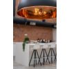 Hammered Copper Harborne Pendant in Soot