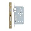 Zoo Hardware 2 Piece - DIN bathroom - 78mm c/c - backset 60mm - Antique Brass