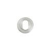Zoo Hardware Oval Profile Escutcheon - 50mm Dia - Stainless Steel