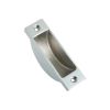 Zoo Hardware Easyclean Dust Socket for Flush Bolts Wood 62 x 19mm - Polished Chrome