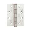Zoo Hardware Ball Bearing Hinge - Steel 102 x 76 x 3mm - Satin Nickel