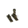 Burnished Brass Prestbury Brighton Fastener - Narrow (Square)