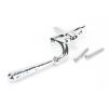 Polished Chrome Hammered Newbury Espag - RH