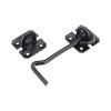 Iron cabin Hook Black 4" - 100mm