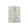 Atlantic Ball Bearing Hinges Grade 13 Fire Rated 4" x 3" x 3mm - Satin Stainless Steel (Pair)