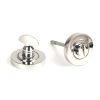 Polished Marine SS (316) Round Thumbturn Set (Plain)