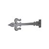 18" Fleur de Lys Tee Hinges