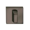 Tupai Rapido Curva/QuadraLine WC Turn on Square Rose (bolt through fixing only) - Titanium