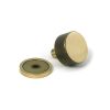 Aged Brass Brompton Cabinet Knob - 32mm (Plain)