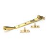Polished Brass 8" Avon Stay
