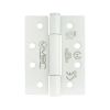 Zoo Hardware Grade 14 concealed knuckle hinge SS201 - square - Powder Coat White
