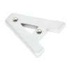 Satin Chrome Letter A