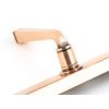 Polished Bronze Avon Slimline Lever Espag. Lock Set