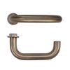 Zoo Hardware Maggiore Lever on 32mm Round Mini Rose - Antique Brass