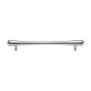 Heritage Brass Cabinet Pull T-Bar Raindrop Design 192mm CTC Polished Chrome Finish