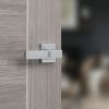 STATUS Montana Door Handle Pack (Euro Lock Set - 3" CE Sashlock, 4" Slim Knuckle Hinges x2) - Polished Chrome