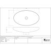 Smooth Copper Oval Sink