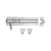 Iron Barrel Bolt - Straight 6" Zinc