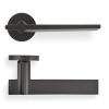 Valli Yabu Pushelberg Lever on Round Rosette - Anthracite