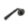 External Beeswax Regency Lever on Rose Set (Plain) - Unsprung
