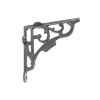 GNER Shelf Bracket Black 150x150mm (Sold in Pairs)
