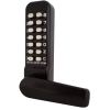 Borg BL4409 MG Pro ECP - Easicode Pro, Marine Grade Lever Keypad, Inside Rim Mounted Slam Latch With Holdback/Deadlock, MG Pro (Black) Finish