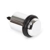 Polished Chrome Floor Mounted Door Stop