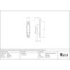 Pewter Hook Plate