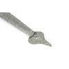 Pewter 24" Hook & Band Hinge (pair)