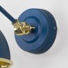 Hammered Brass Brindley Wall Light in Upstream