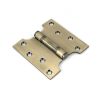 Aged Brass 4" x 2" x 4" Parliament Hinge (pair) ss