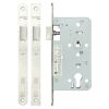 Zoo Hardware Din latch - backset 60mm - radius - Satin Stainless