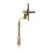 Aged Brass Reeded Espag - RH