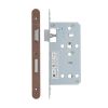 Zoo Hardware 2 Piece - DIN bathroom - 78mm c/c - backset 55mm - radius - Bronze