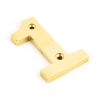 Polished Brass Numeral 1