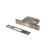 Atlantic 3 Lever Key Deadlock [CE] Keyed Alike 3" - Antique Brass