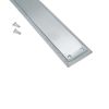 Georgian Finger Plate 300mm Satin Chrome