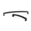 Black 5½" Ribbed Pull Handle