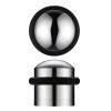 Zoo Hardware Domed Floor Mounted Door Stop - 31mm Dia 35mm Proj - Chrome