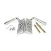 Polished Chrome Newbury Lever Euro Lock Set